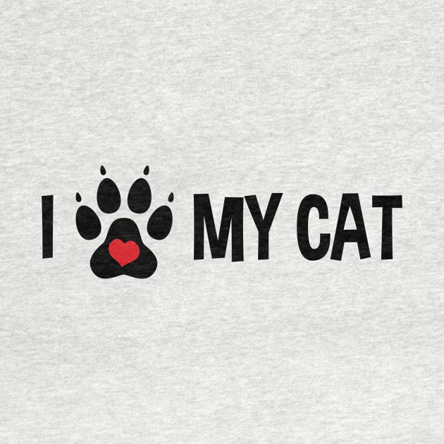 I Love My Cat by InspiredQuotes